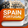 Spain & Portugal Trip Planner by Tripomatic, Travel Guide & Offline City Map for Madrid, Barcelona, Valencia, Seville, Granada, Mallorca, Ibiza, Menorca, Gran Canaria, Tenerife, Lanzarote, Fuerteventura, Lisbon, Porto, Madeira, Azores and more...