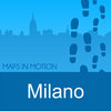 Milan on foot : Offline Map