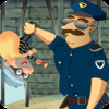 City Cop & Robber Building Shooting Battle - Police Robber Chase Gun Throwing Showdown Pro