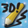 Draw 3D! free -- Paint, draw, sketch, or doodle in 3D. No glasses required!