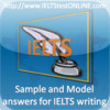 IELTS writing model and sample for iPad FULL