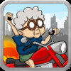 Biker Grandma Rock & Roll City Run HD