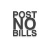 Post No Bills