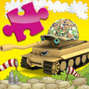 Happy Bernard's puzzles for kids. "In The Air And Sea" and "Military Vehicles".