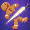 Gingerbread Slice game - slash these fruit cakes like a ninja!