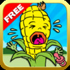 Baby Corn Run Free Game - Jump and running over temple man and crows