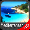 Marine: Mediterranean Sea HD - GPS Map Navigator