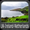 Marine: UK-Ireland-Netherlands - GPS Map Navigator