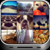 Instabackground - Create custom wallpapers with photos from your camera roll and Instagram