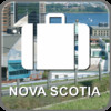 Map Nova Scotia, Canada (Golden Forge)