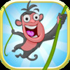 Amazon Monkey Swing Free by Brianson Technologies - A Sonic Dash Physics Rope Game