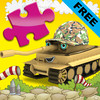 Happy Bernard's puzzles for kids. "In The Air And Sea" and "Military Vehicles". Free