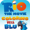 Rio The Movie, Coloring with Blu