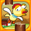 Crazy Chicken Flying - Flappy Flap Action Fun Game