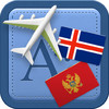 Traveller Dictionary and Phrasebook Icelandic - Montenegrin