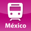 Mexico City Rail Map Lite