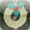 Christmas Crochet Wreath