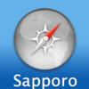 Sapporo Travel Map (Japan)